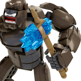 Mega Brands Kong battle axe accessory for movie-inspired action poses.