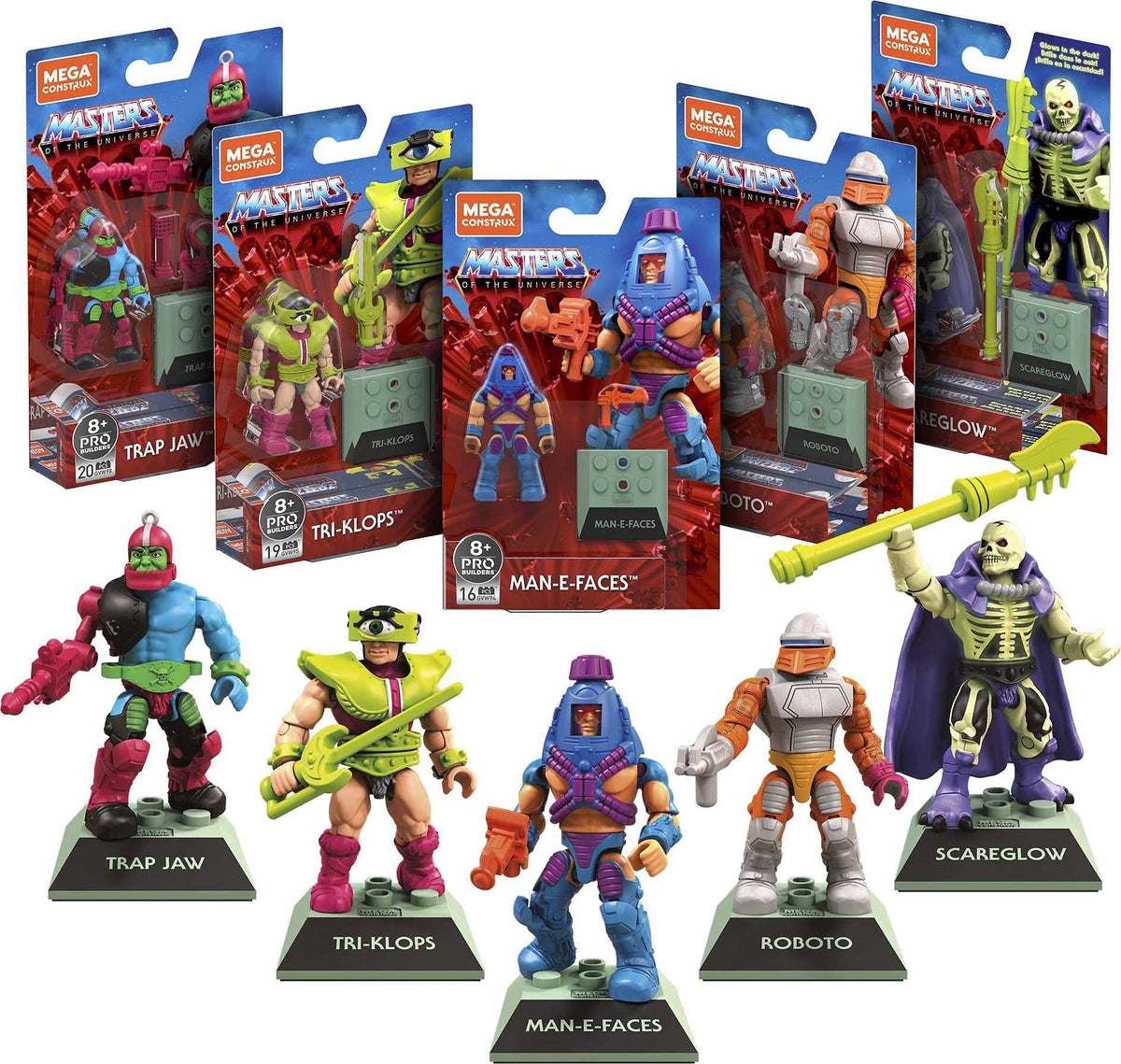 Mega Brands MCX Heroes bundle cover for display and imaginative play.