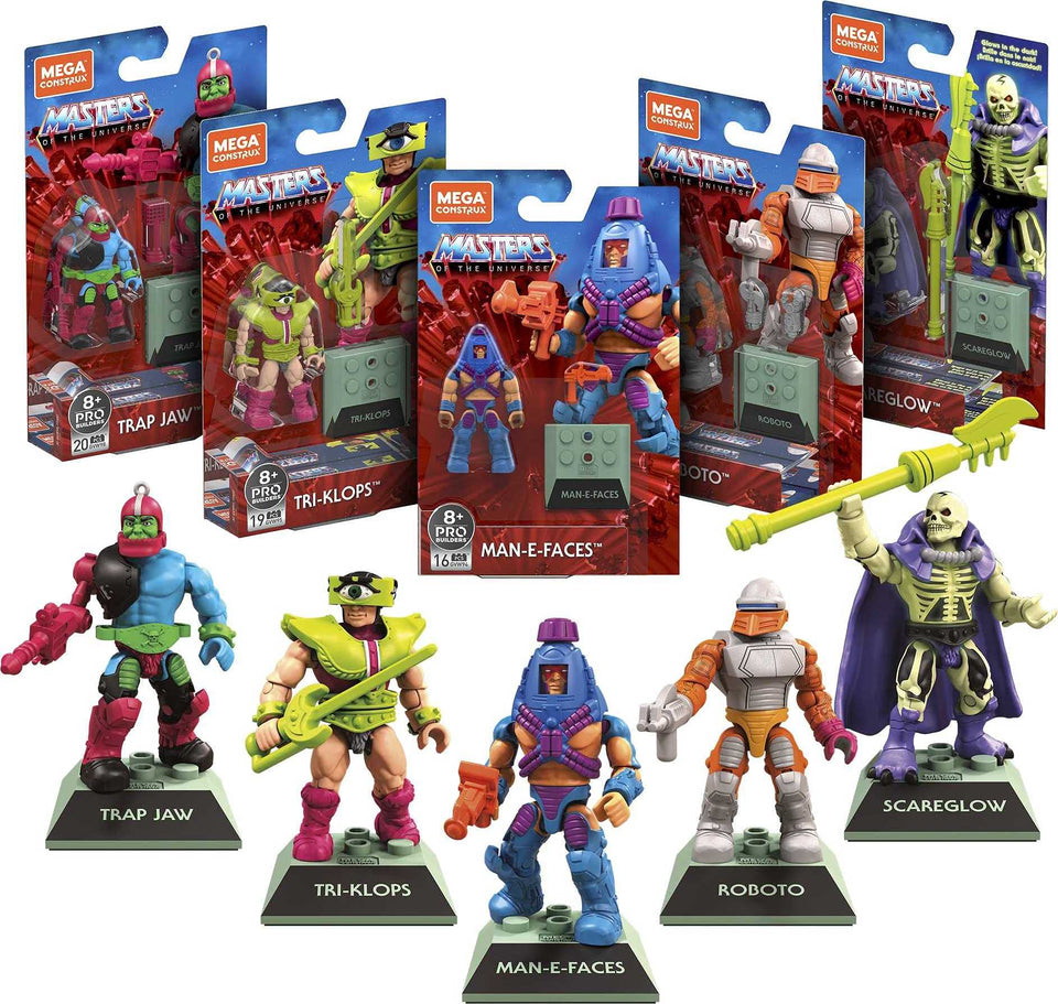 Mega Brands MCX Heroes bundle cover for display and imaginative play.