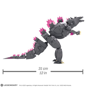 Mega Godzilla x Kong side build topple feature for dynamic shelf moments.