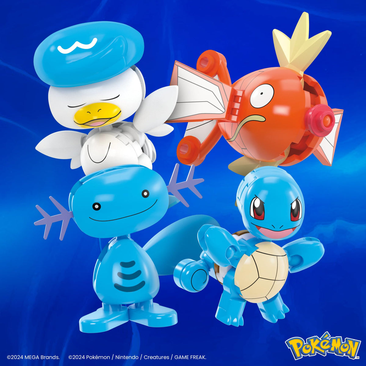 Mega Brands Mega Pokémon Build Base supports creative posing and scene building.