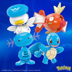 Mega Brands Mega Pokémon Build Base supports creative posing and scene building.