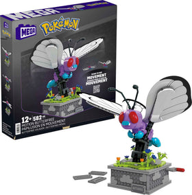 Mega Brands MEGA Pokémon Butterfree set with 605 pieces for display