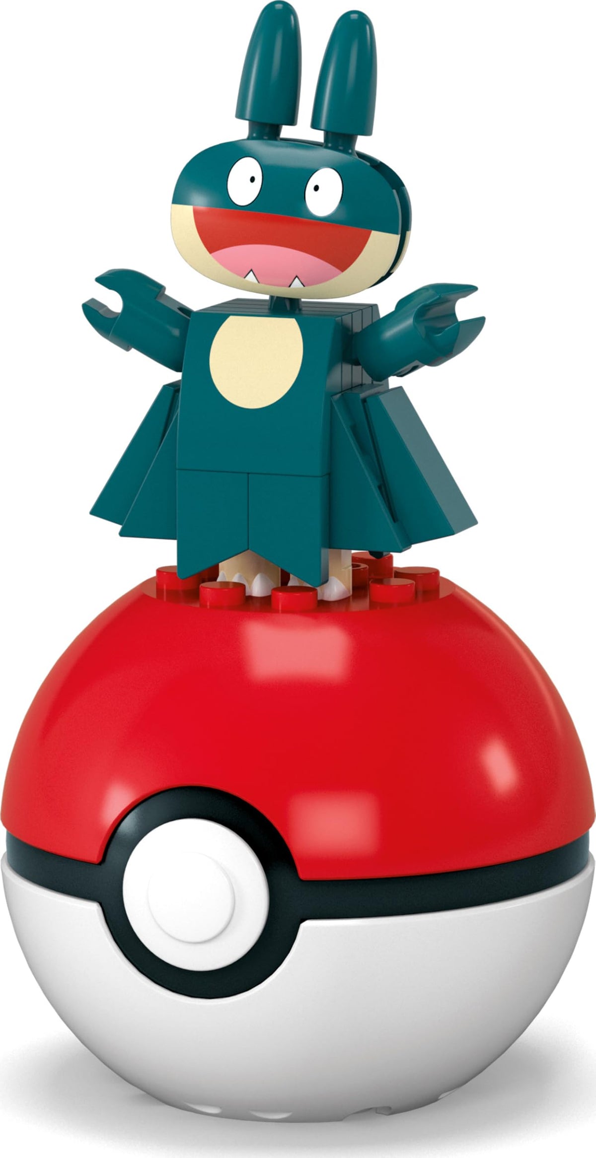Mega Brands MEGA Pokemon Trainer 8-Pack Riolu figure supports tactical posing play