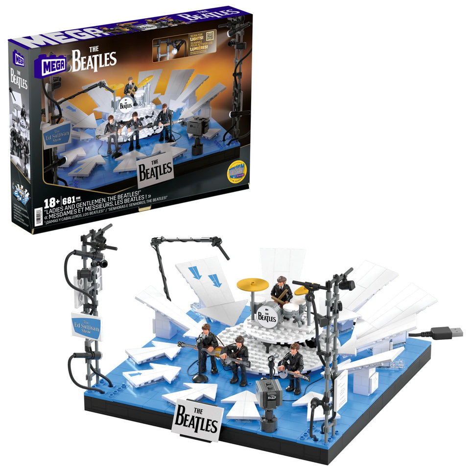 MEGA The Beatles arrows-stage display piece for serious collectors.