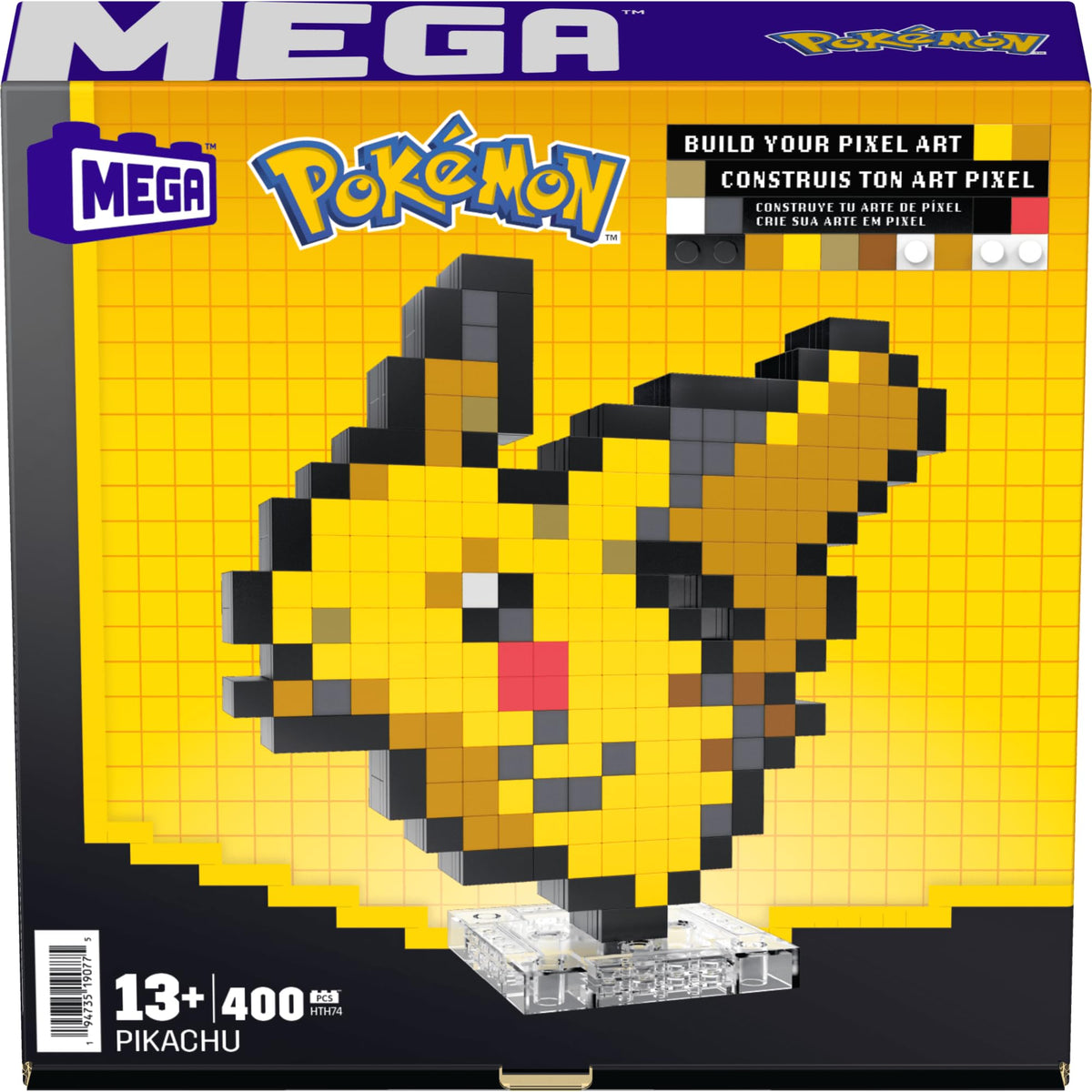 Ideal for builders and collectors who love pixel art.