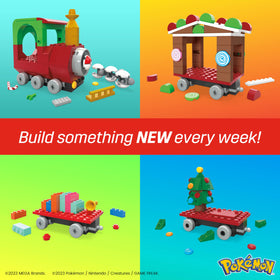 Mega Brands Pokemon Bulbasaur figure included for colorful storytelling