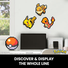 Mega Brands collectible Pokémon set pairs with others to grow your collection