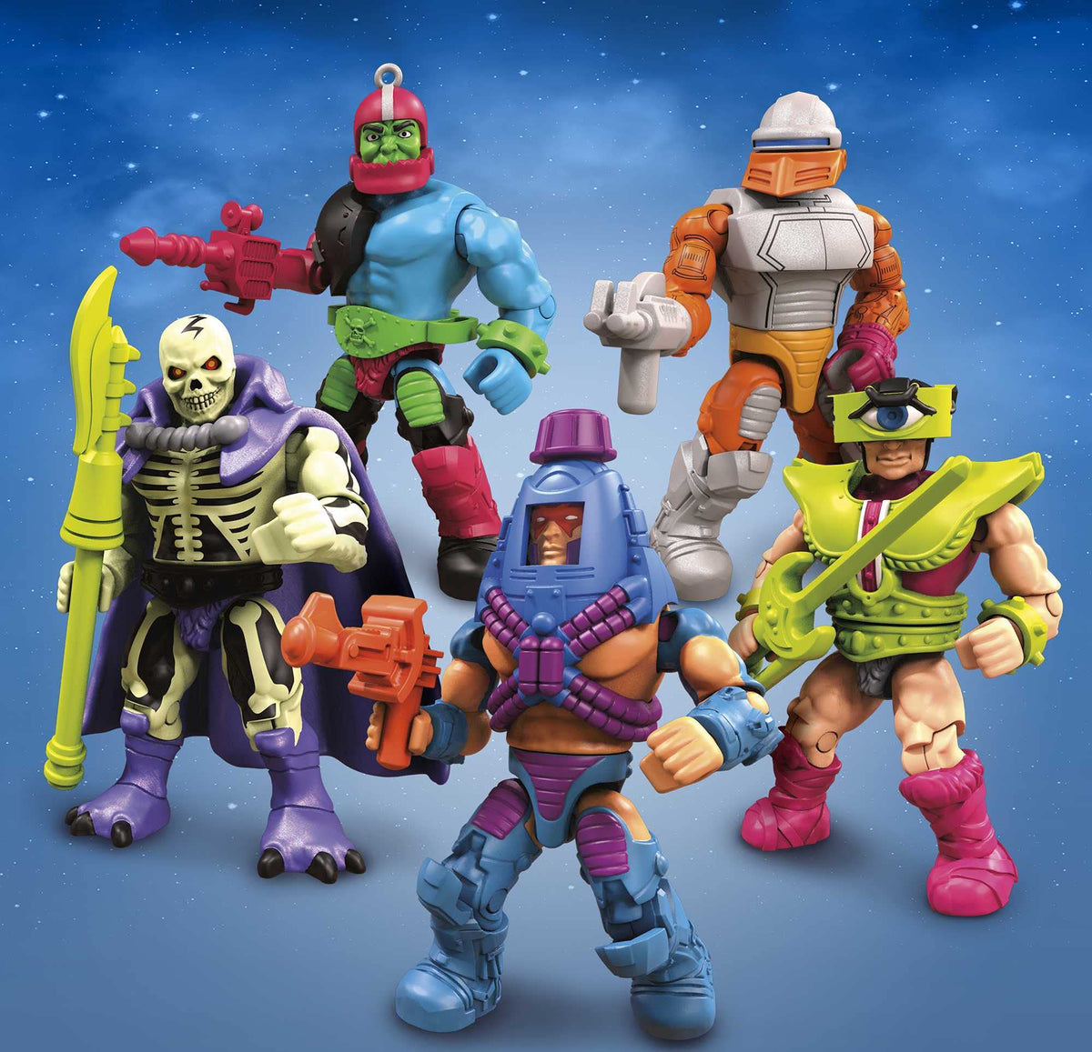 Mega Brands MCX Roboto figure highlights detailed armor and joints.