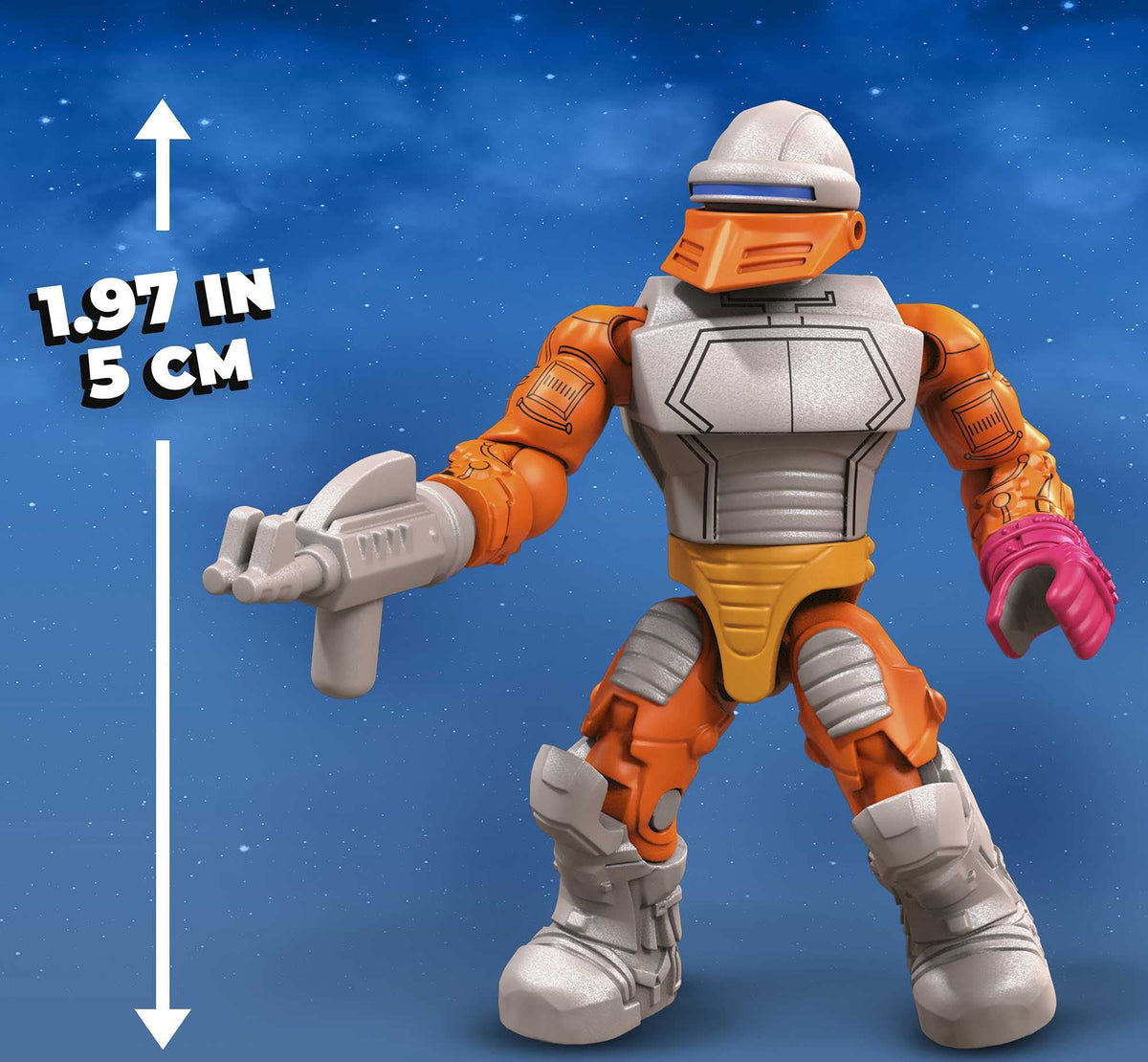 Tri-Klops figure offers classic battle-ready pose from Mega Brands MCX.