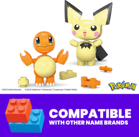 Charmander buildable figure from the MEGA Pokémon set for creative building sessions.