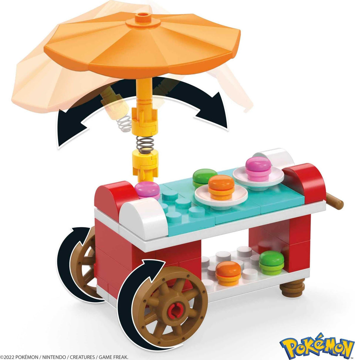 Riolu poseable figure for MEGA Pokémon action scenes.