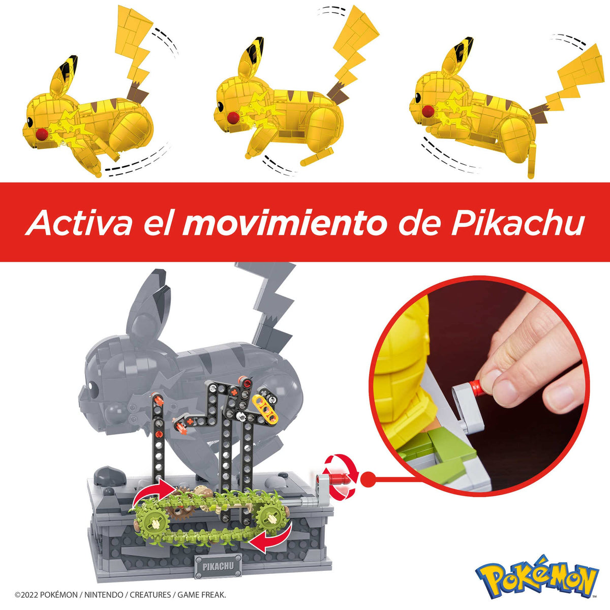 Mega Bloks 1095-piece set compatible with other Mega Pokémon builds.