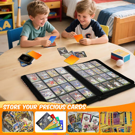 Megapuxin binder measures 17.5 by 13.3 inches for neat display