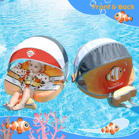Megapuxin Mambobaby UPF50+ canopy protects sun exposure.