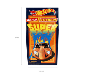 Megatoys Hot Wheels water bottle with practical carrying handle.