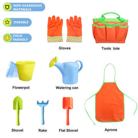 Megawodar kid gloves ready for soil and sand play