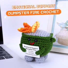Megele stackable crochet emotional support buddies for desks