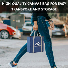 Megwoz portable carry bag—easy transport to beach, park, or party.