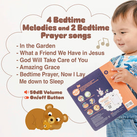 MEHMEH Sleep with Jesus hymn melodies highlighted for bedtime.