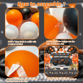MEHOFOND DIY decor kit makes easy customization for personal party style.