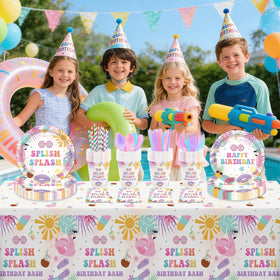 MEHOFOND Splish Splash napkins provide festive, absorbent essentials for snacks.