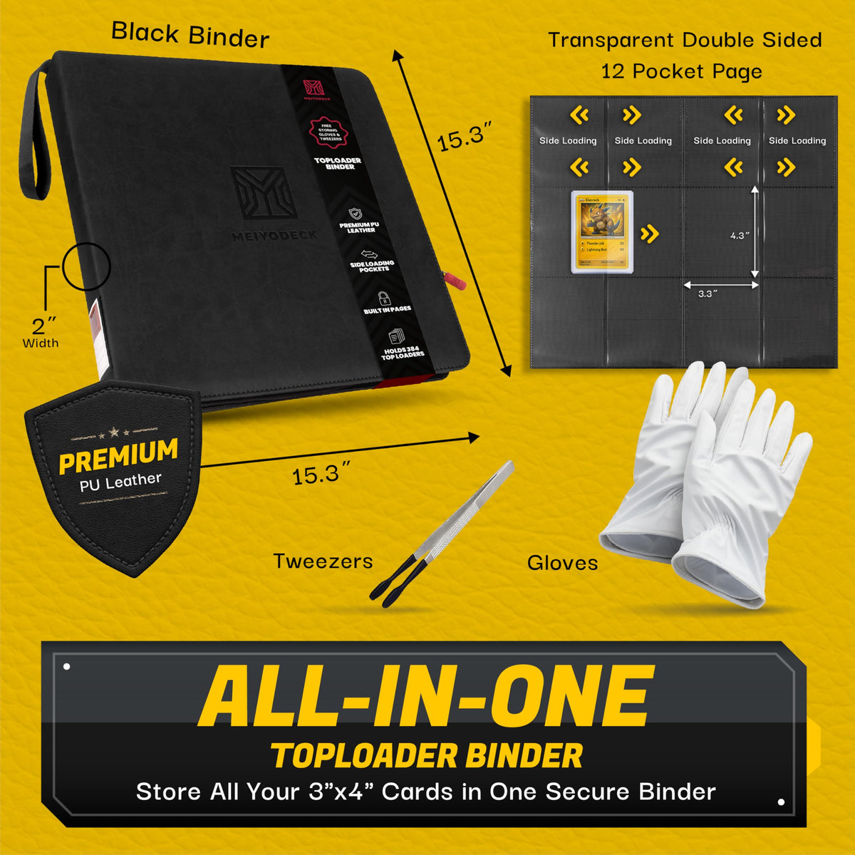 MEIYODECK PU leather cover adds water resistance and premium durability
