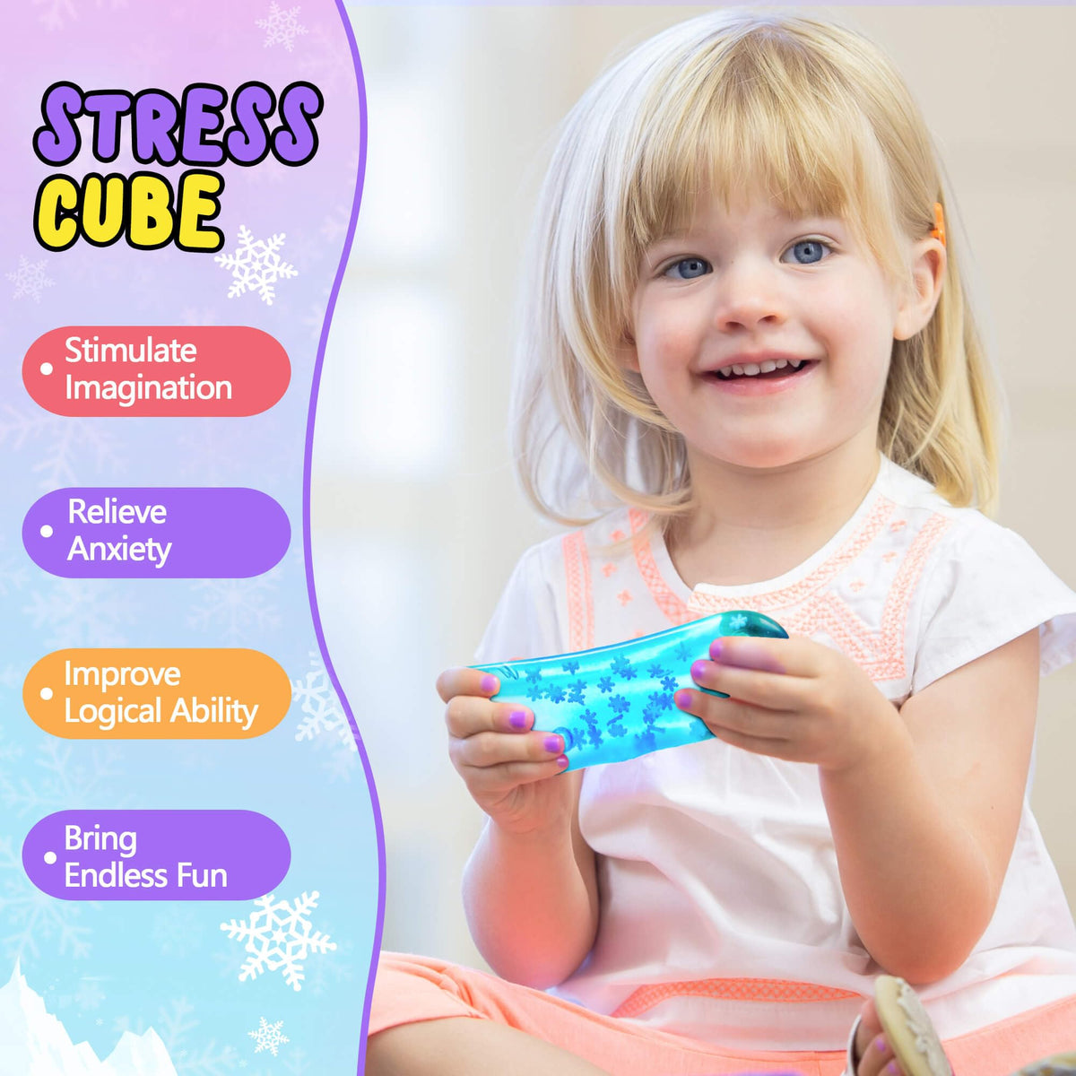 Meijoy desk-friendly fidget cube promotes focus during tasks
