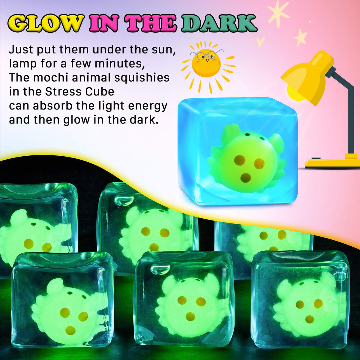 Meijoy Stress Cube crafted from safe, non-toxic materials for all ages.