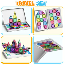 MEIQ iron storage box doubles as a sturdy baseplate for on-the-go building.