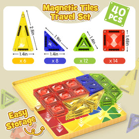 MEIQ yellow metal storage box keeps pieces organized and ready for travel.
