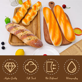Meiwlong ciabatta slice provides rustic display for shelves