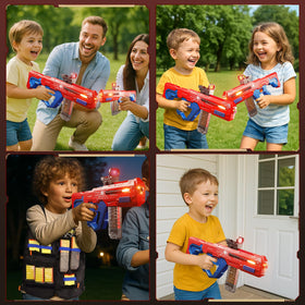 MEIXING foam blaster in action during target practice