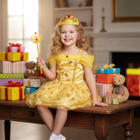 Meland 16-piece tops and skirts set for versatile daily princess looks.