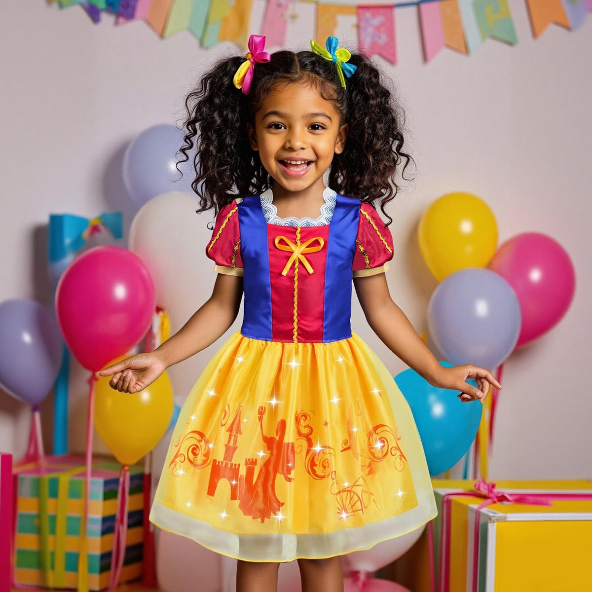 Meland accessories set included to complete dress-up outfits