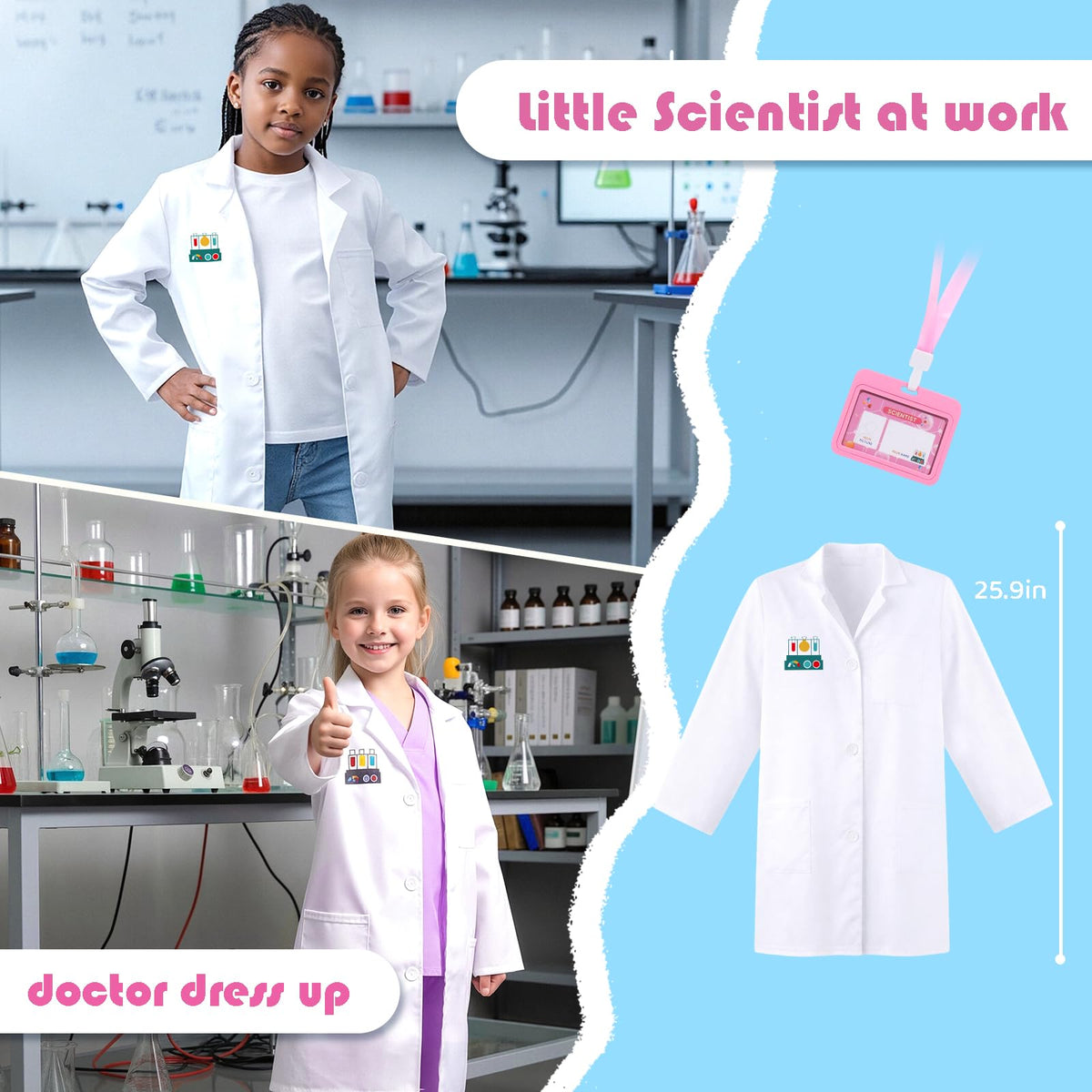 Meland accessory handcuffs for realistic dress-up play