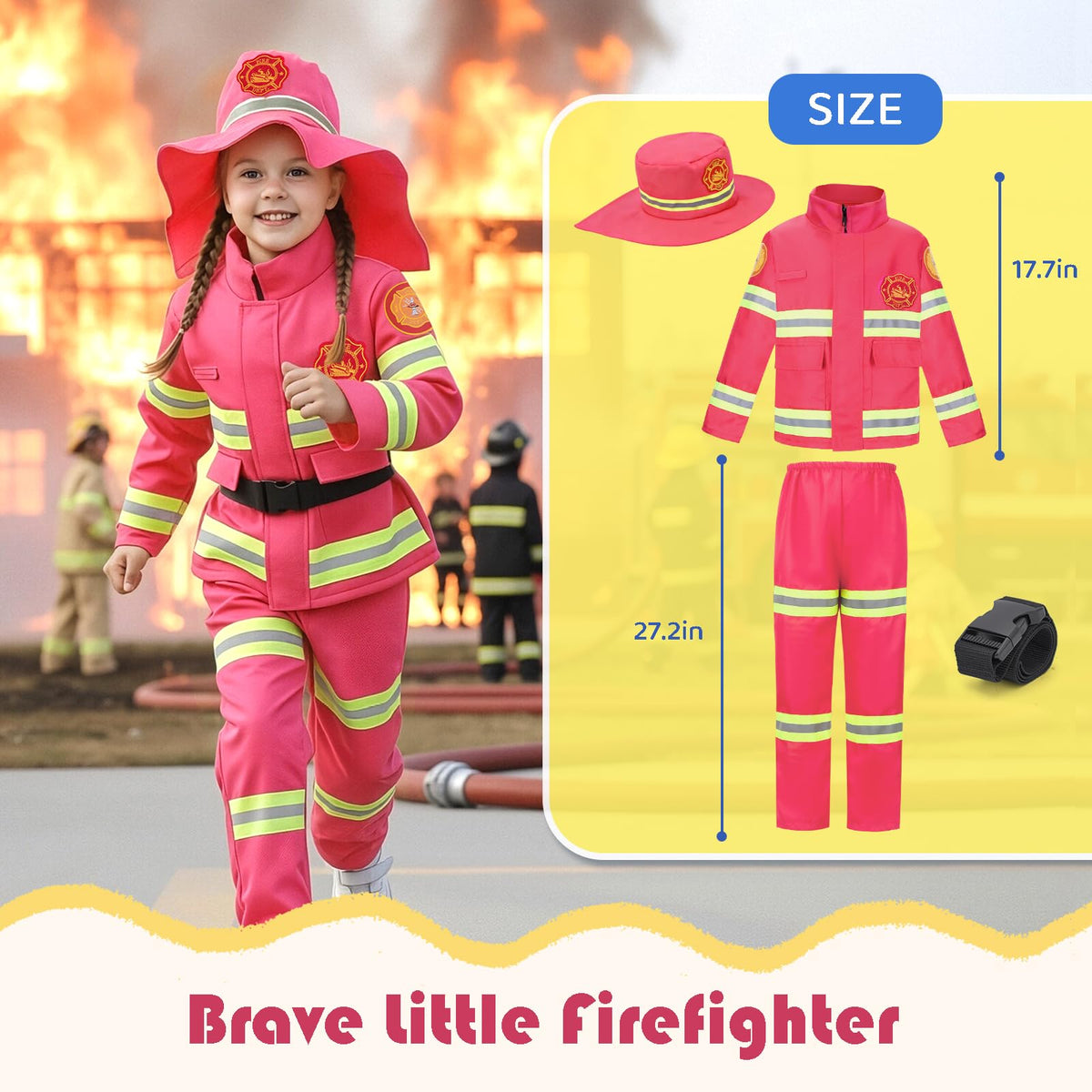 Meland career day scientist costume for kids, inspires curiosity