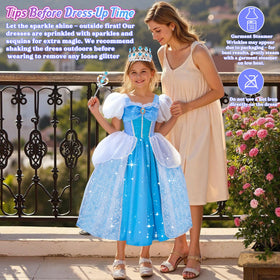 Meland complete accessory set for a ready-to-wear princess look