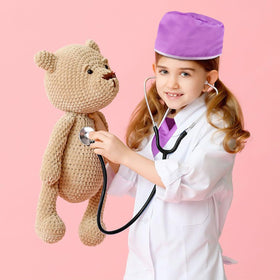 Meland carry bag and name card complete the professional dress-up set