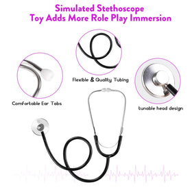 Meland surgical mask accessory adds realistic doctor look for pretend play