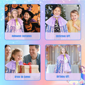 Maland five-color mermaid capes offer versatile character options.