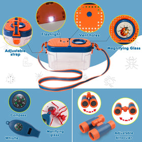 Meland Kids Camping Set Camping Stove with realistic pretend sounds