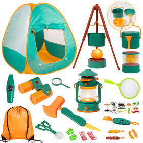 Meland camping set tent for indoor pretend play and cozy hideaway.