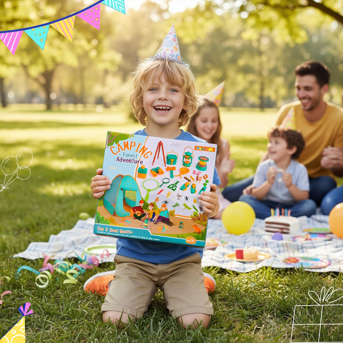 Meland magnifier for close-up bug spotting during play.
