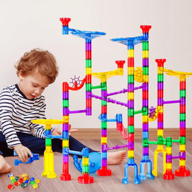 Meland Marble Run unisex design fits boys and girls for shared play.