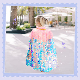 Meland mermaid purse with sequined bag adds sparkle during dress-up
