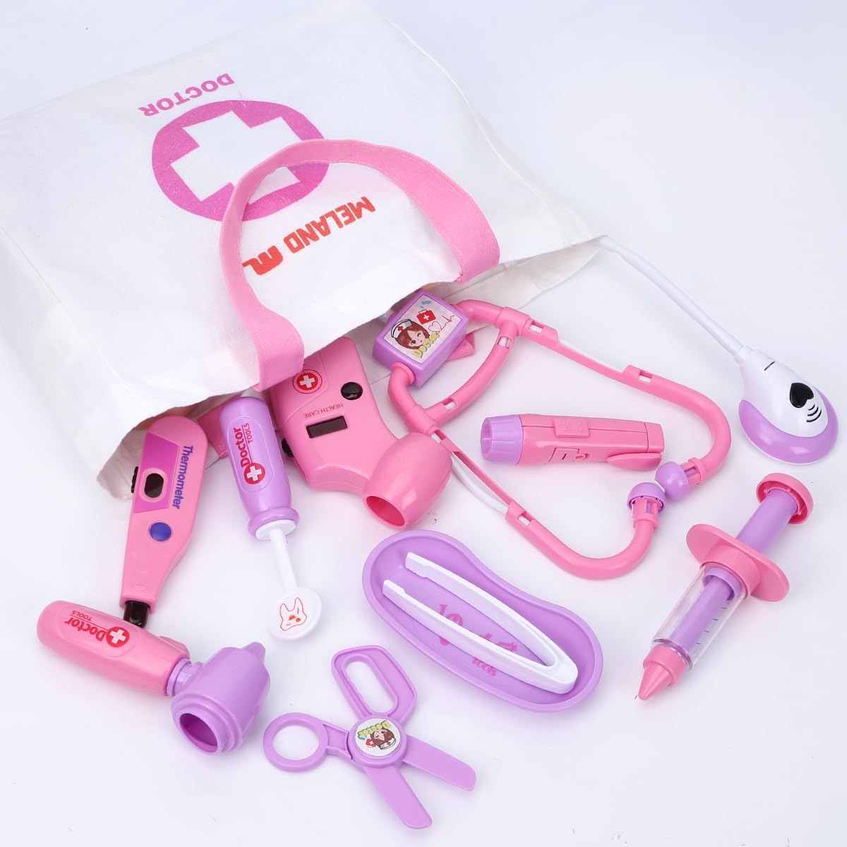 Meland patient doll care inspires nurturing doctor-patient interactions.