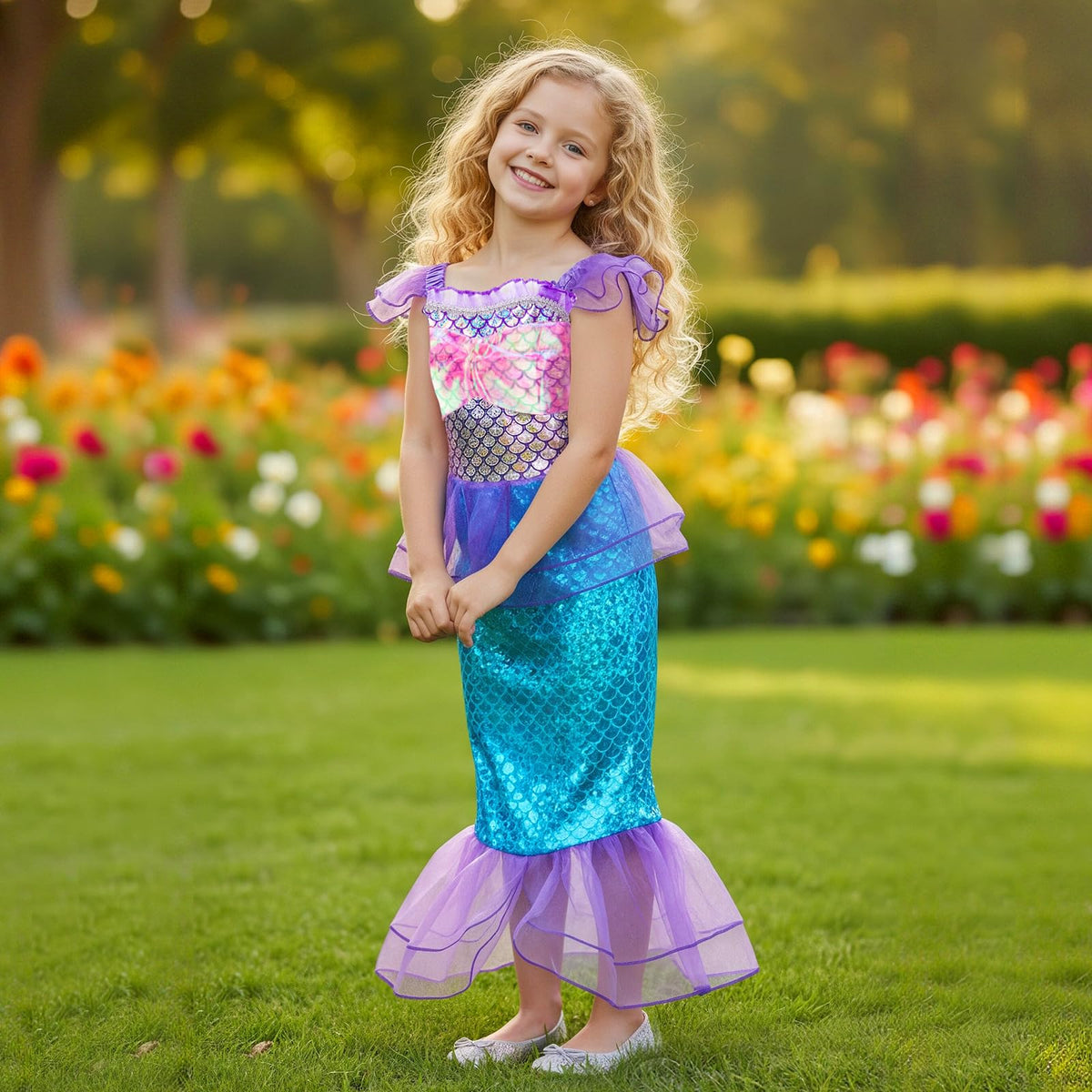 Meland princess carry bag and accessories complete the ensemble.