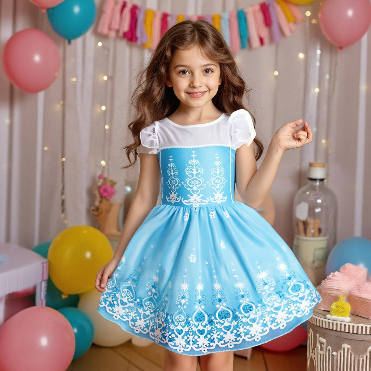 Meland classic princess character dress sparks timeless storytelling and role play.