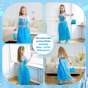 Meland princess dress makes a thoughtful gift for birthdays and holidays.